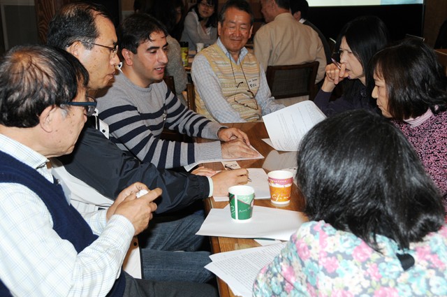 Chatting in small group1